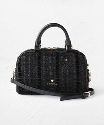 美品✳︎TOCCA トッカ　キルティングハンドバッグ　ブラック CHECKER CLOVER QUILT BAG – TOCCA OFFICIAL SITE