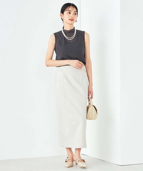 a.v.v（アーヴェヴェ）の「パール調二連ネックレス（ネックレス・レディース・ゴールド・38）」の6枚目の写真