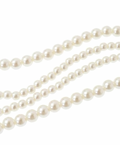 a.v.v（アーヴェヴェ）の「パール調二連ネックレス（ネックレス・レディース・ゴールド・38）」の14枚目の写真