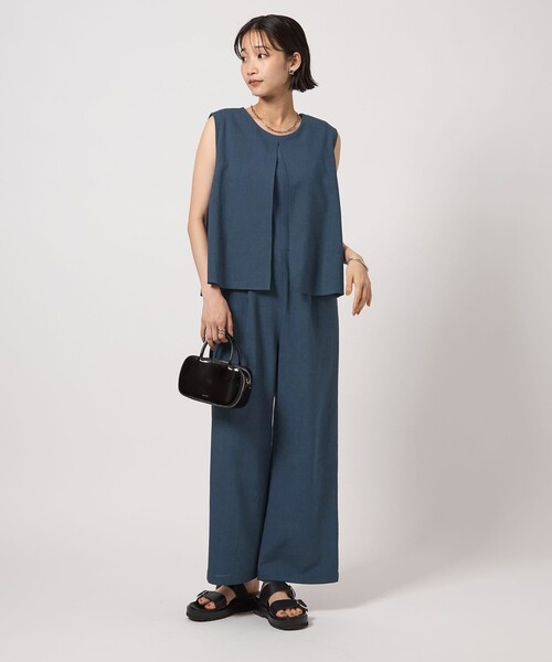 Y´s】コットンリネンオールインワン2018SS【ワイズ】