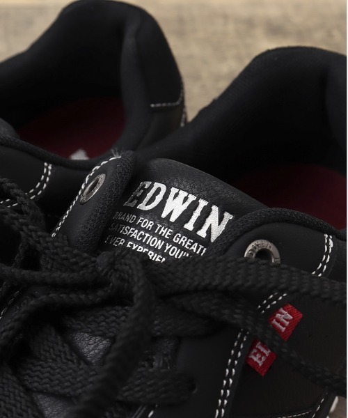 EDWIN(エドウィン)の「EDWIN 軽量・幅広スニーカー(スニーカー・メンズ・ホワイト/ブラック・25cm/25.5cm/26cm/26.5cm/27cm/28cm)」の10枚目の写真