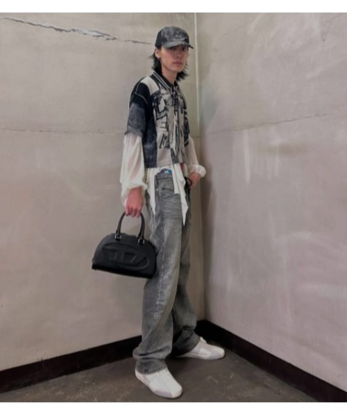 メンズ ベースボールキャップ C-SEYMON-BLACK（キャップ