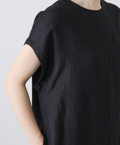 2サイズ展開』リネンオールインワン（サロペット/オーバーオール