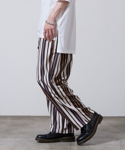 superNova.(スーパーノヴァ)の「superNova./スーパーノヴァ Climbing easy pant-Multi stripeイージーパンツ 夏服(その他パンツ・メンズ・ブラウン・S)」の9枚目の写真