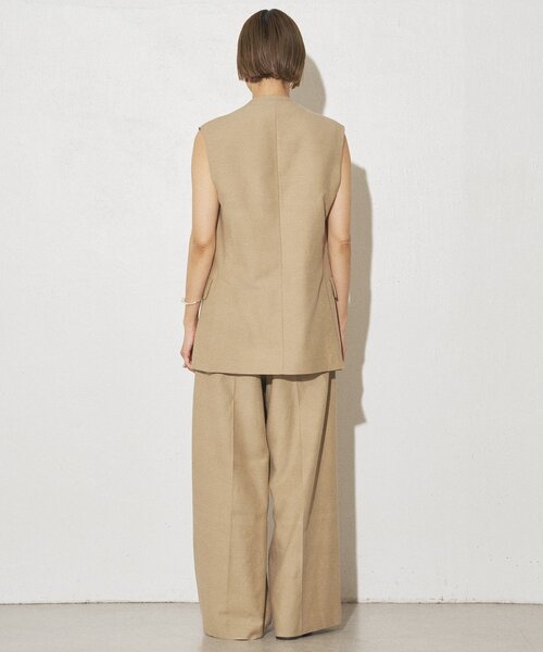 24ss whim gazette ぺプラムダンボールジレ　ベスト セール】ペプラムダンボールジレ（ベスト）｜Whim Gazette