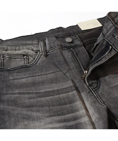 mnml（ミニマル）の「【mnml】X145 STRETCH DENIM [I]（デニムパンツ・メンズ・グレー・28/30/32/34/29/36/38）」の5枚目の写真