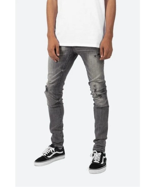 mnml（ミニマル）の「【mnml】X145 STRETCH DENIM [I]（デニムパンツ・メンズ・グレー・28/30/32/34/29/36/38）」の11枚目の写真