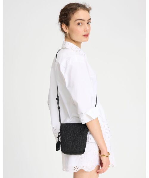 kate spade new york（ケイトスペード ニューヨーク）の「ティリー キルテッド スモール クロスボディ（ショルダーバッグ・レディース・ブラック・ONESIZE）」の2枚目の写真