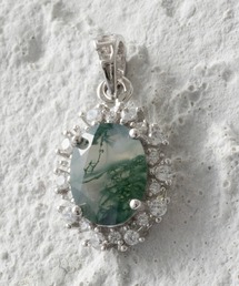 emonique（エモニーク）の「天然石 ジルコニア ジュエリーペンダントトップ（ネックレス）」