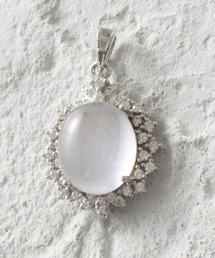 emonique（エモニーク）の「天然石 ジルコニア ジュエリーペンダントトップ（ネックレス）」