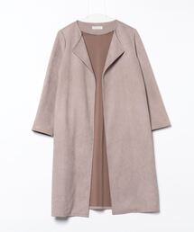 【未使用】23区 コットン リネン カルゼ ノーカラー コート キャメル 40 楽天市場】ミンク カシミヤ スタンドカラー ロング コート