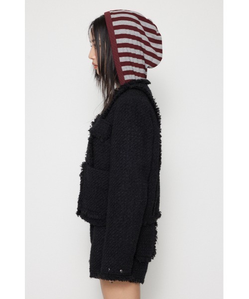 COMPACT TWEED ジャケット（ノーカラージャケット）｜LAGUA GEM