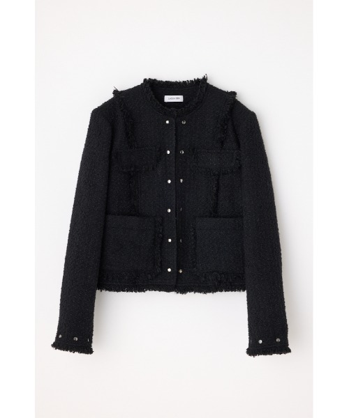 COMPACT TWEED ジャケット（ノーカラージャケット）｜LAGUA GEM