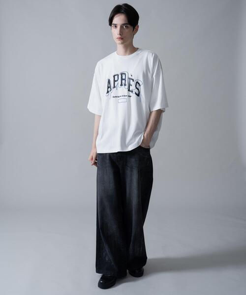 BROWNY(ブラウニー)の「BROWNY/オフステッチグラフィックT(Tシャツ/カットソー・メンズ・ブラック/ホワイト・LARGE/MEDIUM)」の11枚目の写真