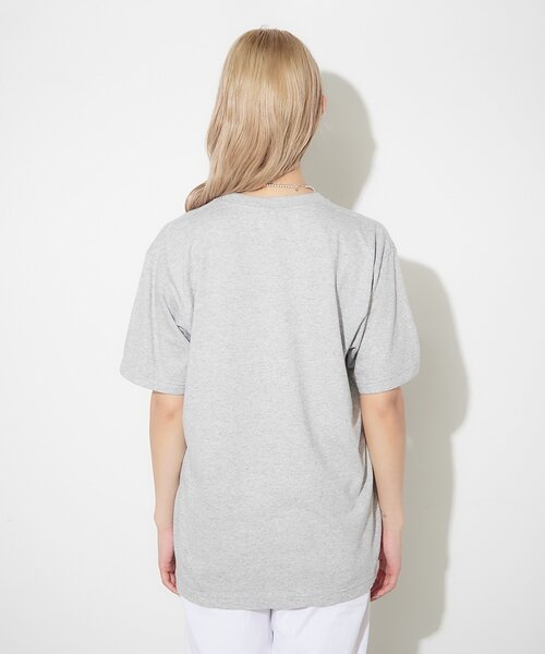 BIRTHDAY BAR（バースデイバー）の「【ビートルジュース】コットンＴシャツ　 ポスター（Tシャツ/カットソー・レディース・グレー・0）」の3枚目の写真