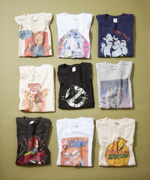 BIRTHDAY BAR（バースデイバー）の「【ビートルジュース】コットンＴシャツ　 ポスター（Tシャツ/カットソー・レディース・グレー・0）」の8枚目の写真