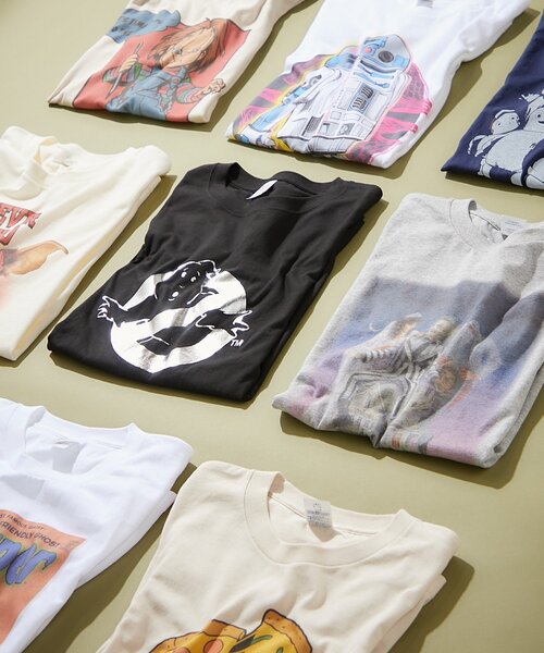 BIRTHDAY BAR（バースデイバー）の「【ビートルジュース】コットンＴシャツ　 ポスター（Tシャツ/カットソー・レディース・グレー・0）」の9枚目の写真