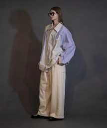 【my beautiful landlet】SOFT DENIM PANTS