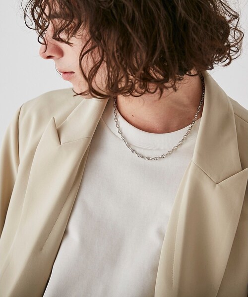 tk.TAKEO KIKUCHI（ティーケータケオキクチ）の「アソートチェーンネックレス（ネックレス・メンズ・シルバー系2/シルバー系/シルバー系1・00）」の8枚目の写真