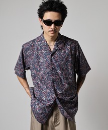 BANKS JOURNAL ALL OVER PAISLEY SS SHIRT オールオーバーペイズリー半袖シャツ