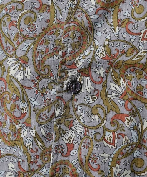 BANKS(バンクス)の「BANKS JOURNAL ALL OVER PAISLEY SS SHIRT オールオーバーペイズリー半袖シャツ(シャツ/ブラウス・メンズ・ネイビー/グレー・L/XL/M)」の18枚目の写真