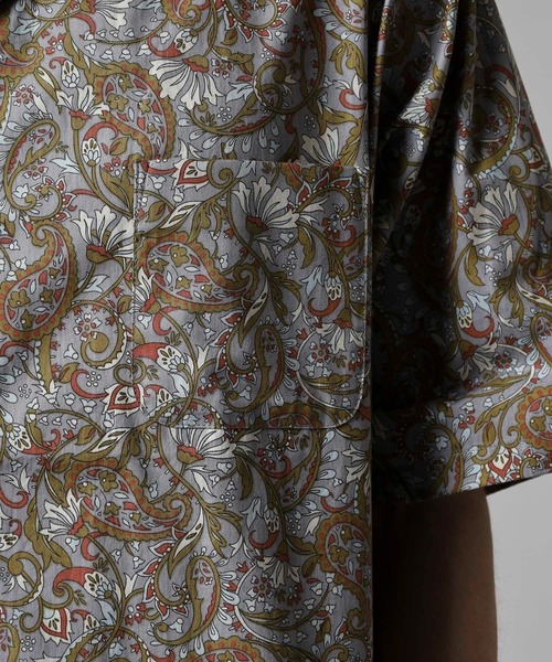 BANKS(バンクス)の「BANKS JOURNAL ALL OVER PAISLEY SS SHIRT オールオーバーペイズリー半袖シャツ(シャツ/ブラウス・メンズ・ネイビー/グレー・L/XL/M)」の19枚目の写真