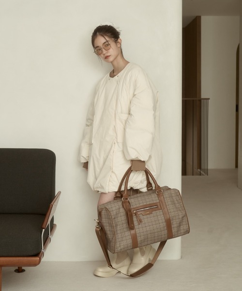 トラベルボストンバック【No.9】（ボストンバッグ）｜nunela（ヌネラ