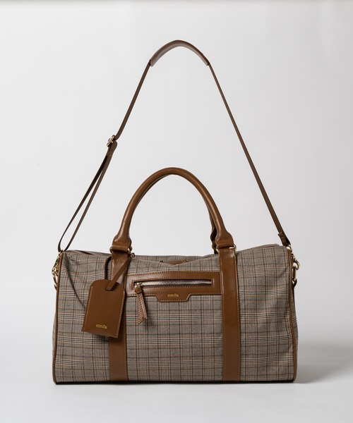 トラベルボストンバック【No.9】（ボストンバッグ）｜nunela（ヌネラ