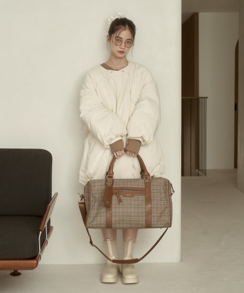 トラベルボストンバック【No.9】（ボストンバッグ）｜nunela（ヌネラ