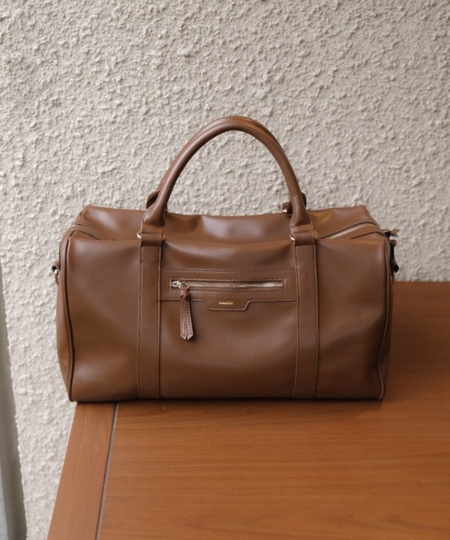 トラベルボストンバック【No.9】（ボストンバッグ）｜nunela（ヌネラ