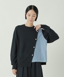 ZUCCa|ズッカのニット/セーター(ブルー・ネイビー/青色系 ZUCCa|ズッカのニット/セーター(ブルー・ネイビー/青色系