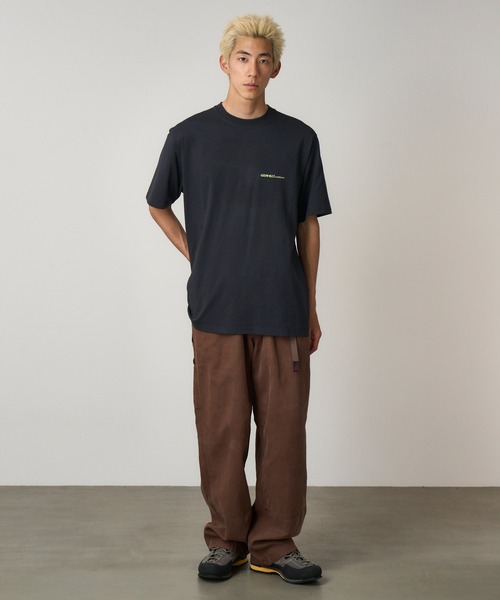 Gramicci（グラミチ）の「HURRICANE TEE｜ハリケーンティー（Tシャツ/カットソー・メンズ・ブラック系その他/ベージュ/ホワイト・S/M/L/XXL/XL）」の3枚目の写真