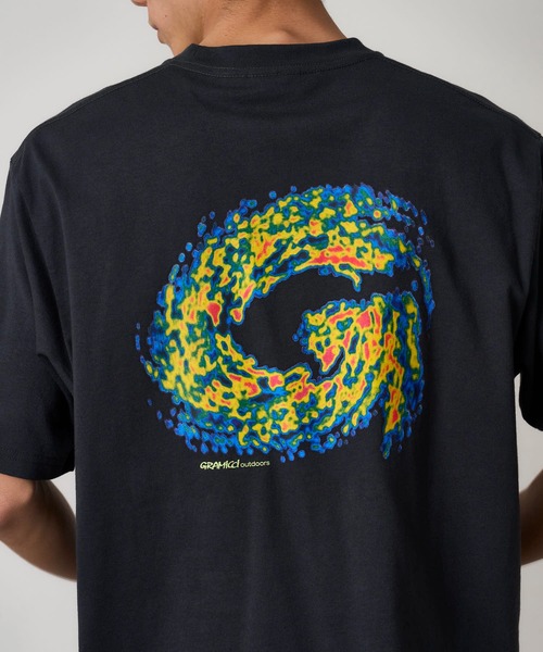 Gramicci（グラミチ）の「HURRICANE TEE｜ハリケーンティー（Tシャツ/カットソー・メンズ・ブラック系その他/ベージュ/ホワイト・S/M/L/XXL/XL）」の5枚目の写真