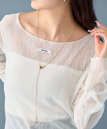 mystic | Lara ハートスライダーネックレス(ネックレス)