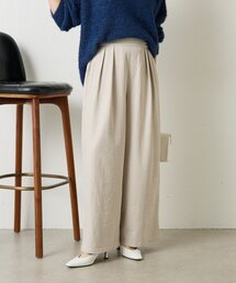 Jena espace merveilleux | ピーチスキンタックパンツ(その他パンツ)