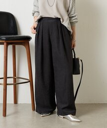 ピーチスキンタックパンツ