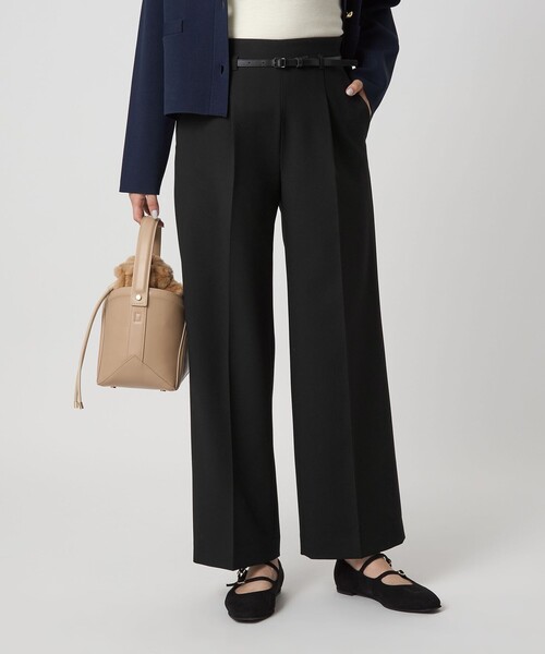 セール】［size SHORT/TALLあり］ダブルクロス ワイド パンツ