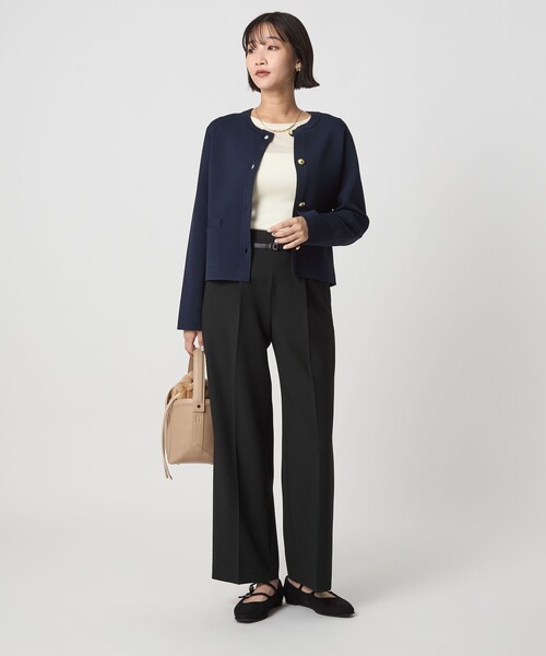 美品⁂グリーンレーベルリラクシング⁂ダブルクロス　パンツセットアップ　洗える　M green label relaxing（グリーンレーベルリラクシング）の