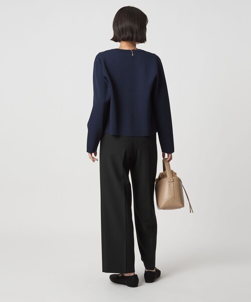 size SHORT/TALLあり］ダブルクロス ワイド パンツ ウォッシャブル