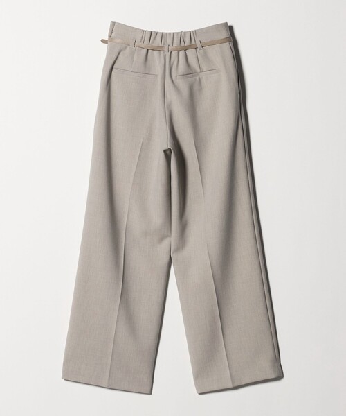 セール】［size SHORT/TALLあり］ダブルクロス ワイド パンツ