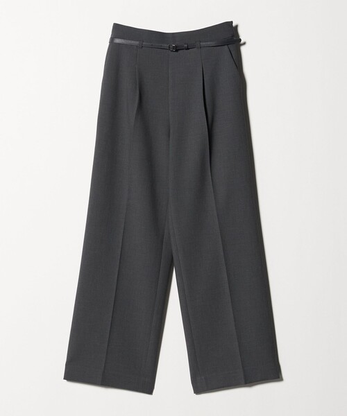 セール】［size SHORT/TALLあり］ダブルクロス ワイド パンツ