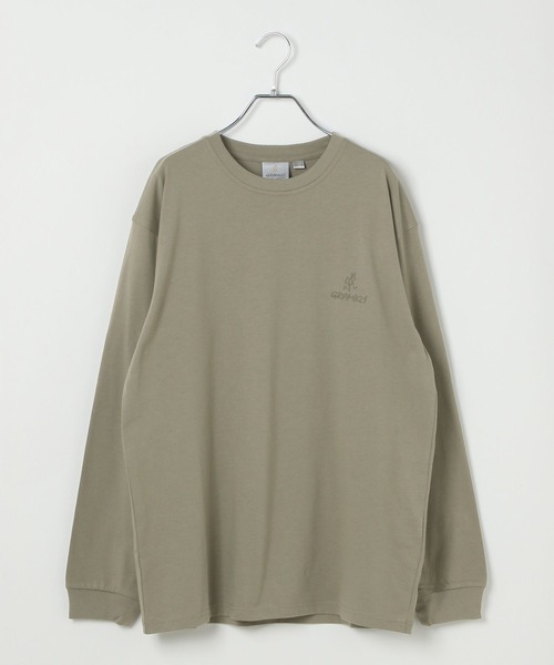 Gramicci（グラミチ）の「【Gramicci(グラミチ)】ワンポイントロゴTシャツ（Tシャツ/カットソー・メンズ・ブラック/カーキ/ホワイト・MEDIUM/LARGE）」の11枚目の写真