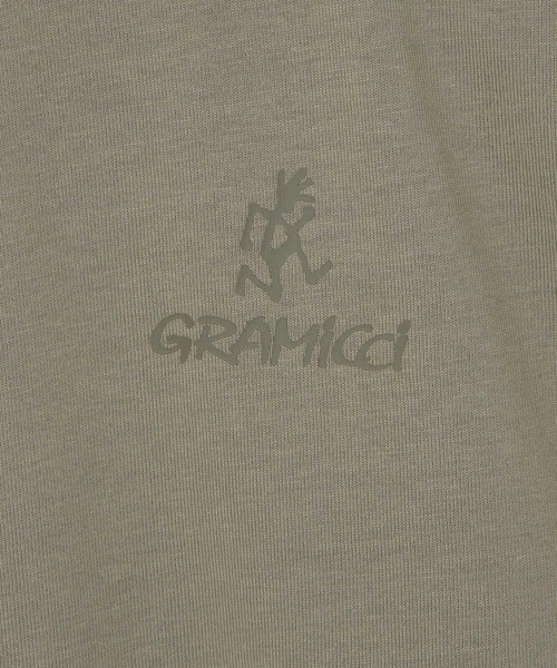 Gramicci（グラミチ）の「【Gramicci(グラミチ)】ワンポイントロゴTシャツ（Tシャツ/カットソー・メンズ・ブラック/カーキ/ホワイト・MEDIUM/LARGE）」の12枚目の写真