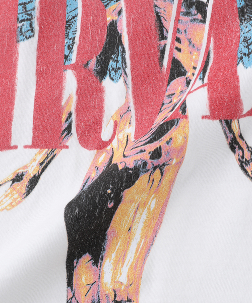 JOINT WORKS(ジョイントワークス)の「THRIFTY LOOKスリフティルックNIRVANA Tシャツ(Tシャツ/カットソー・メンズ・ブラック/ホワイト・X-LARGE/LARGE/MEDIUM)」の3枚目の写真