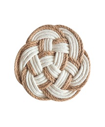 aimoha（アイモハ）の「北欧風ロープ編みコースター（グラス/マグカップ/タンブラー）」