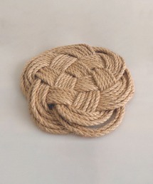 aimoha（アイモハ）の「北欧風ロープ編みコースター（グラス/マグカップ/タンブラー）」