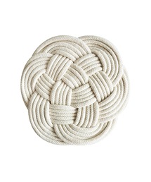 aimoha（アイモハ）の「北欧風ロープ編みコースター（グラス/マグカップ/タンブラー）」