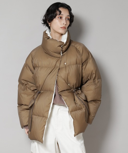 セール】「西川ダウン(R)」バイカラーボリュームダウン（ダウン