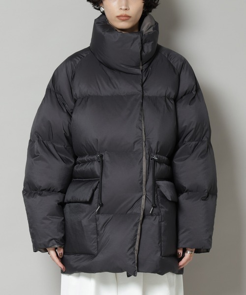 セール】「西川ダウン(R)」バイカラーボリュームダウン（ダウン