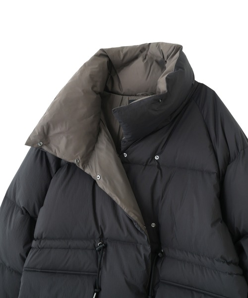 西川ダウン(R)」バイカラーボリュームダウン（ダウンジャケット/コート